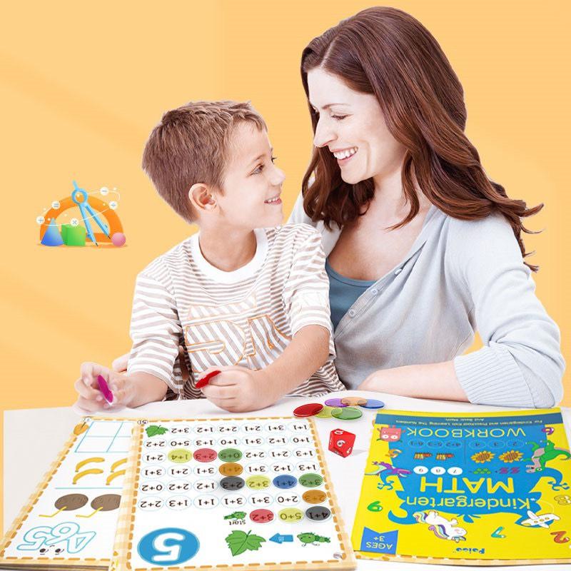 BỘ HỌC LIỆU HỌC TOÁN MẪU GIÁO PAICO KINDERGARTEN MATH WORKBOOK CHO BÉ TỪ 3 TUỔI