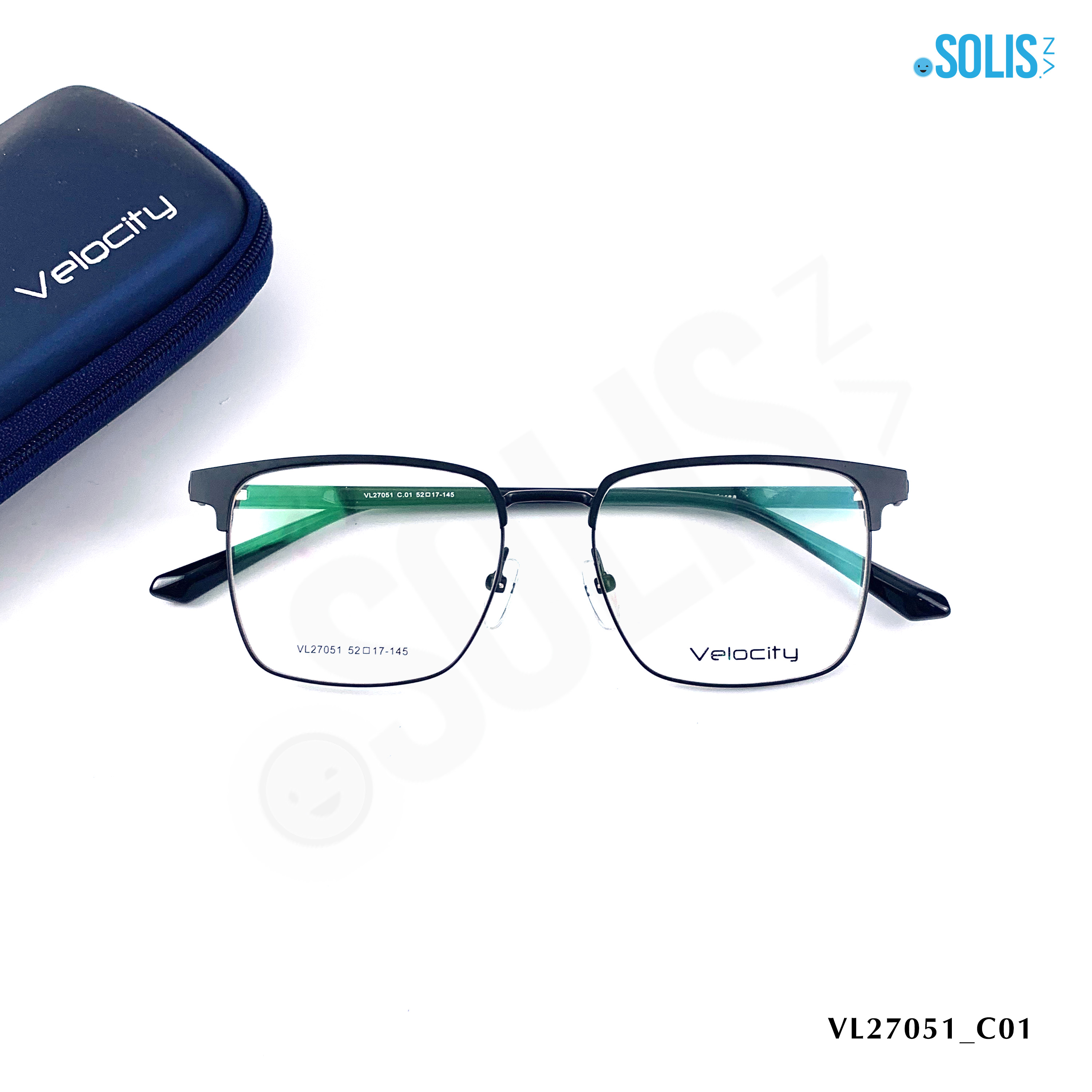 Gọng kính KL hiệu Velocity VL27051 - GỌNG KÍNH  KIM LOẠI HIỆU VELOCITY VL27051_C01