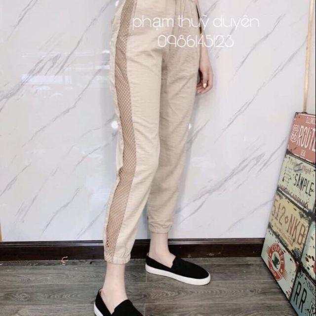 Quần lưới đũi siêu mát
