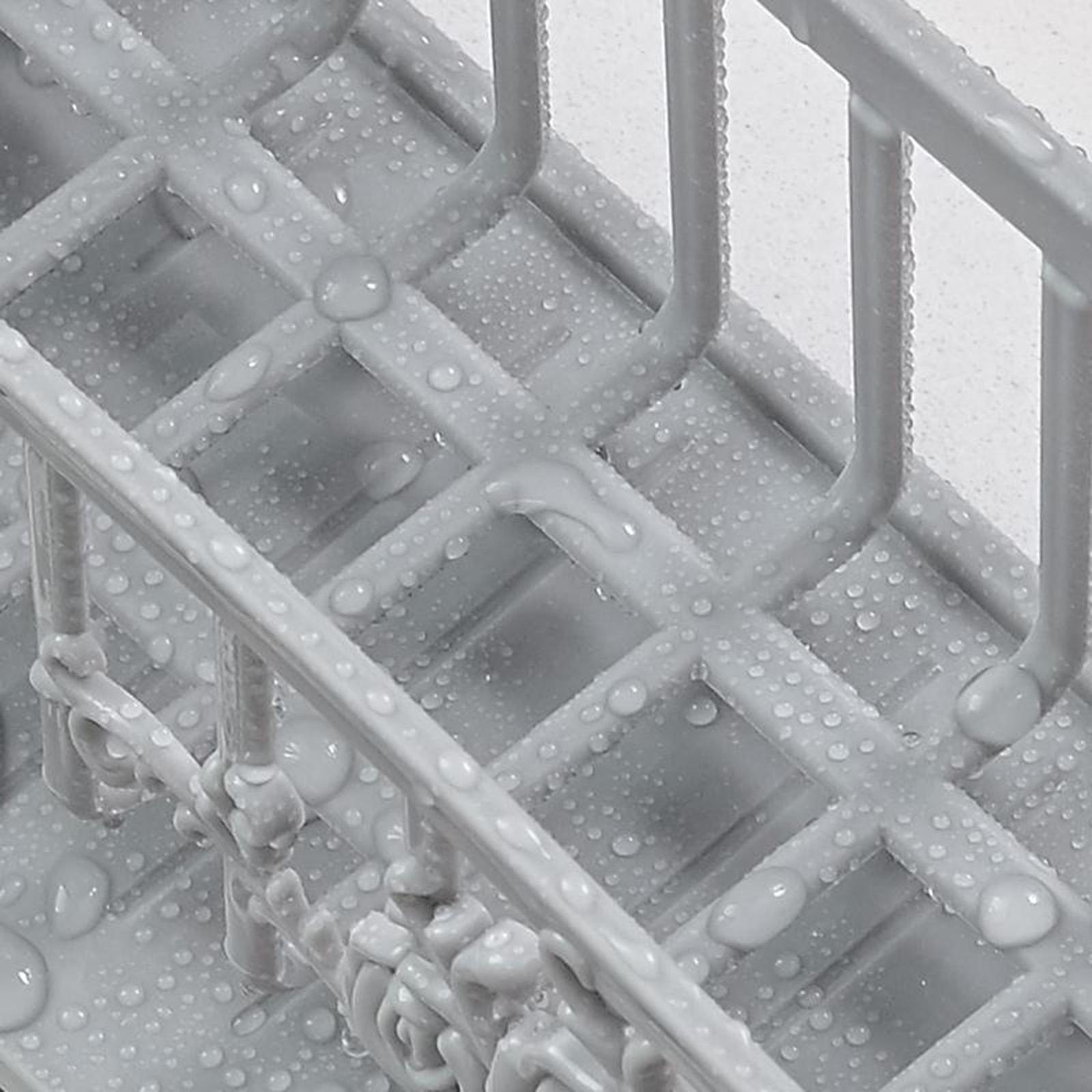 Kitchen Sink Caddy Sponge Holder Soap Caddy Organizer Basket Gray