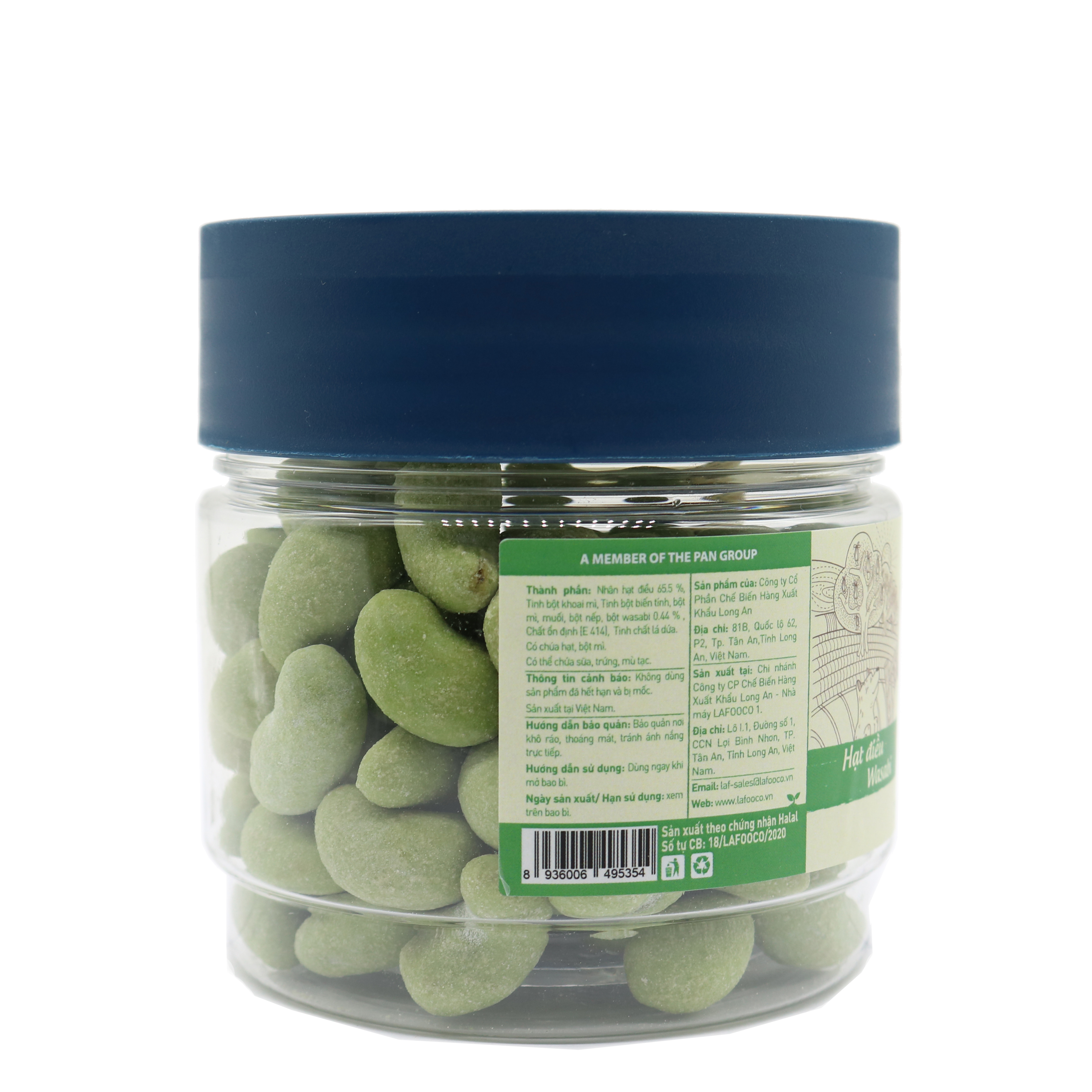 Hạt điều Wasabi LAFOOCO 180g