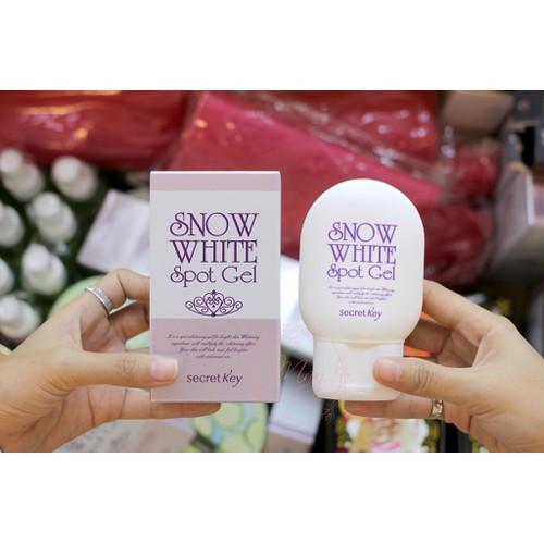 Gel Mờ Thâm, Dưỡng Trắng Cơ Thể Secret Key Snow White Spot Gel 65gr