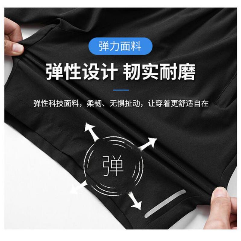 Quần đùi nam thể thao có bigsize màu đen thấm hút tốt