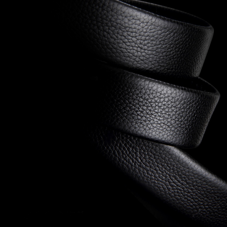 Thắt lưng da nam khóa tự động cao cấp, dây nịt da bò 2 lớp TL99