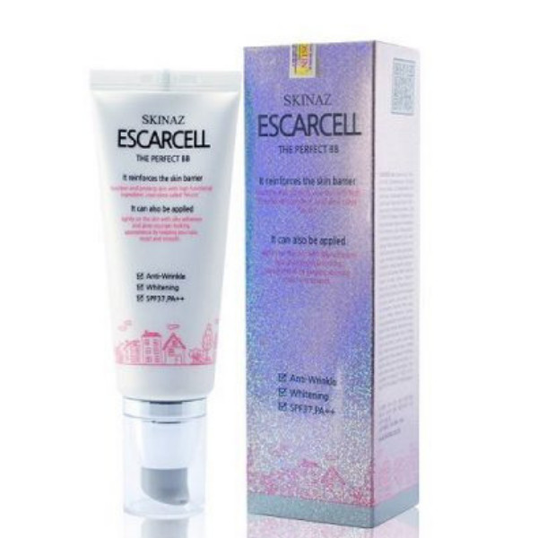 Kem nền Skinaz Escarcell The pefect BB Cream – SPF37+, PA++ che khuyết điểm hoàn hảo, trắng da, chống nhăn, chống tia UV cao cấp – 60ml