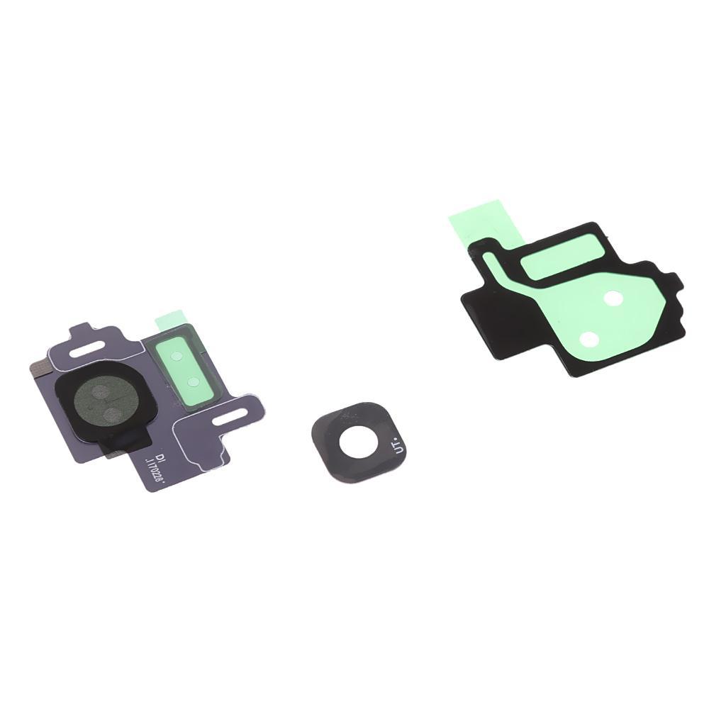 Cell Phone Camera Lens / Flash + Frame Protector Cover Repair Part For Samsung Galaxy S8 / S8 Plus