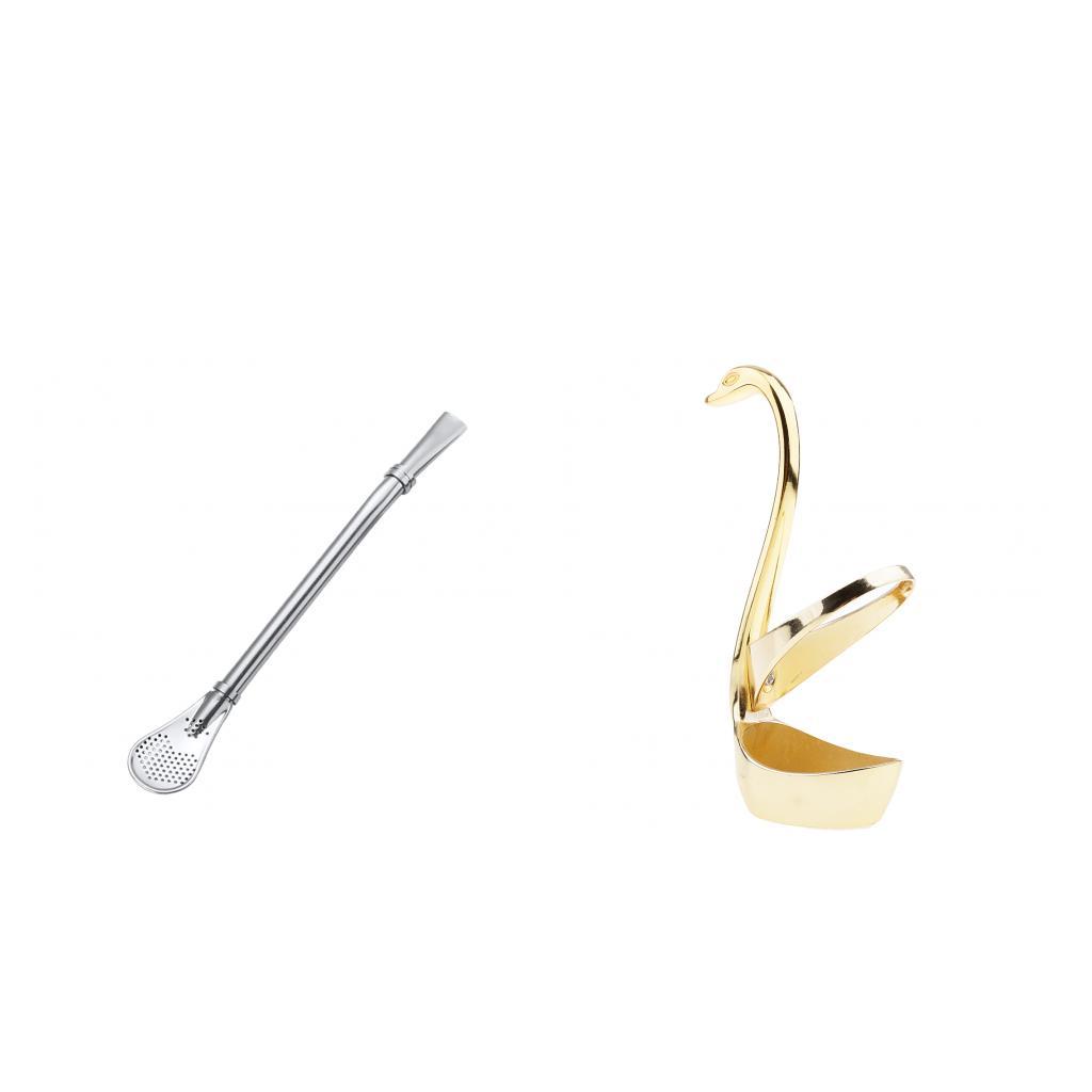 Double Wall  Resistant Coffee Beer Cup 50ml/1.7oz +Spoon Flatware