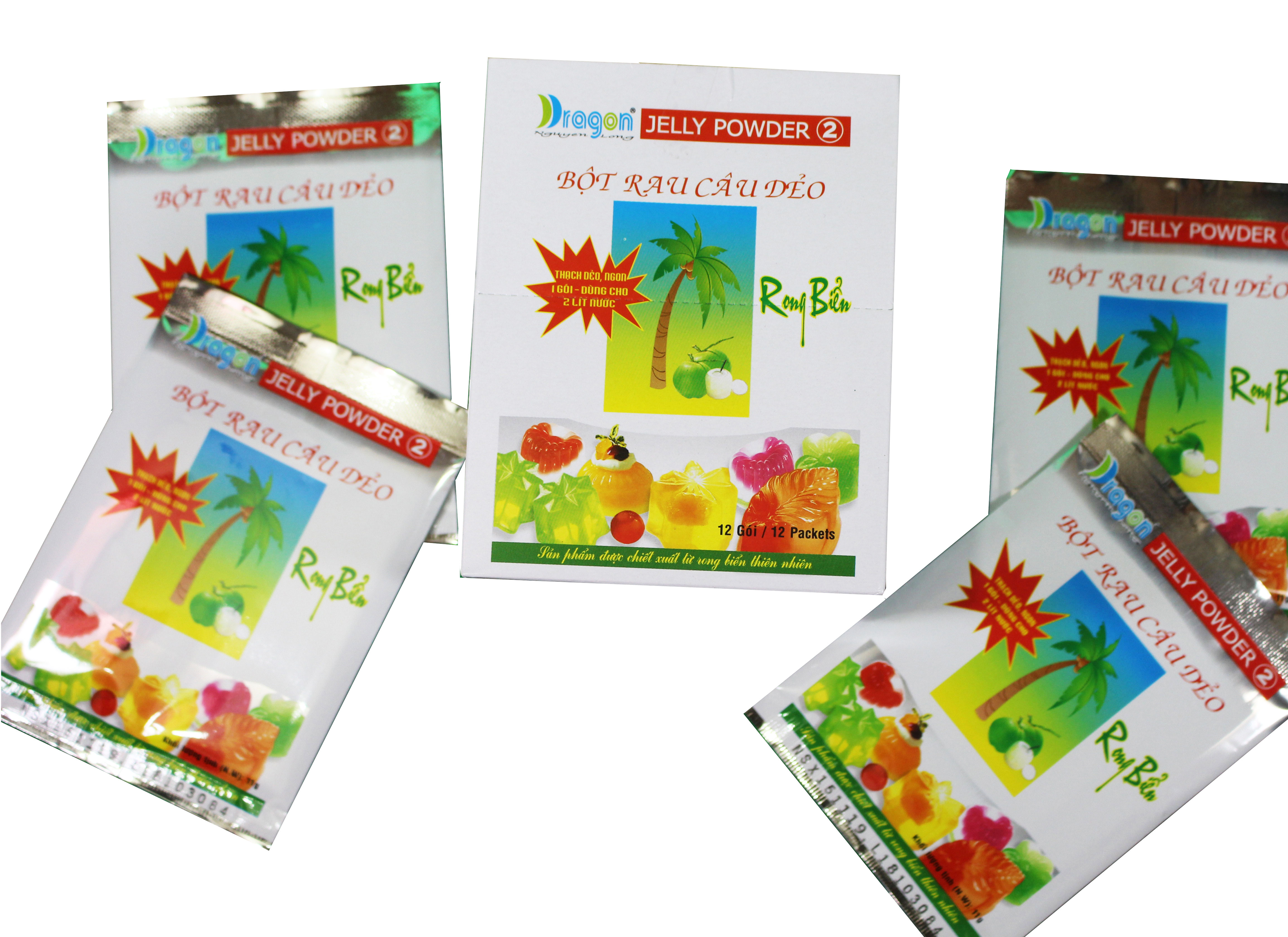 Bột Rau Câu Dẻo DRAGON