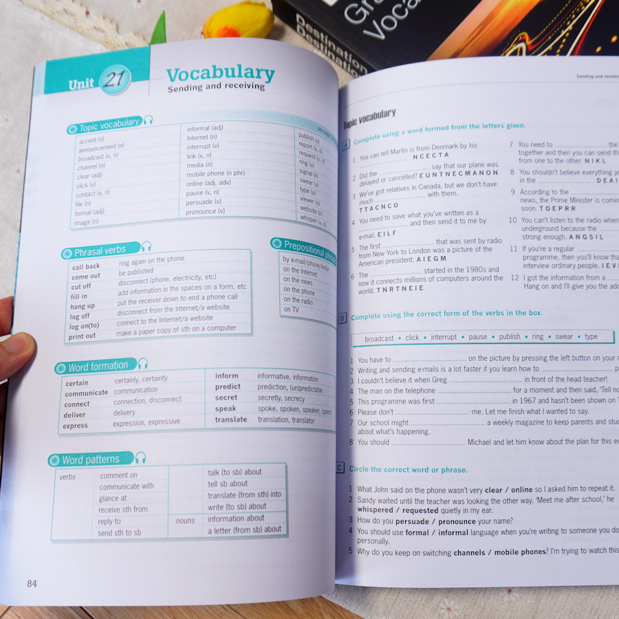 Trọn Bộ Giáo Trình Destination Grammar &amp; Vocabulary B1, B2, C1&amp;C2 (Kèm Đáp Án)