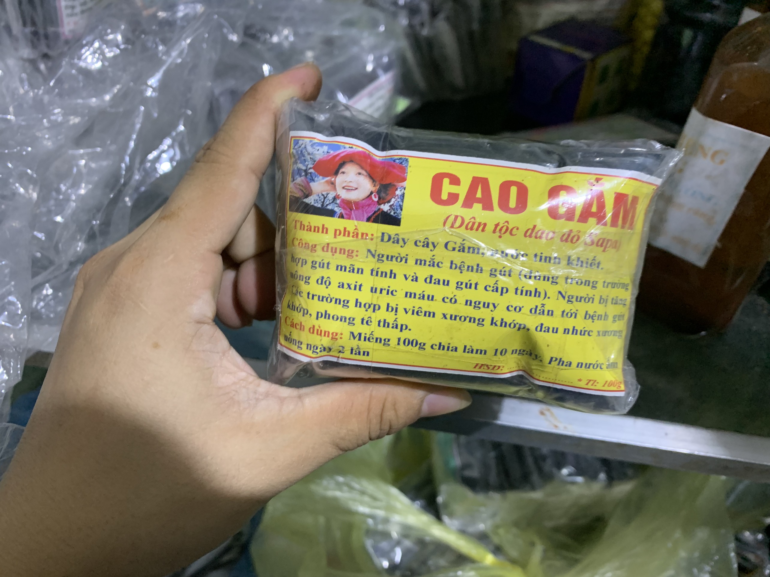 Cao gắm giảm đau xương khớp