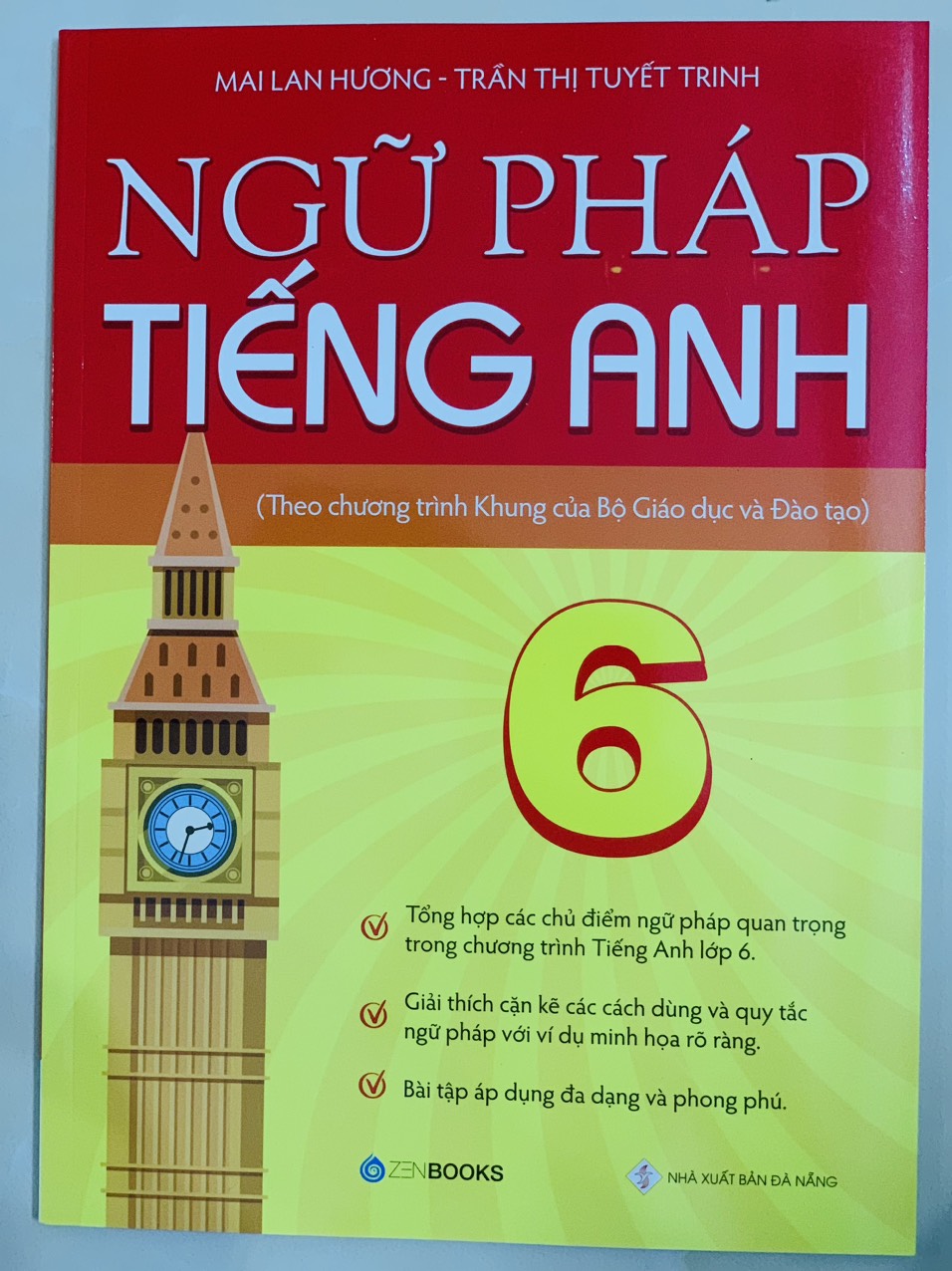 Sách - Ngữ Pháp Tiếng Anh Lớp 6 Mai Lan Hương