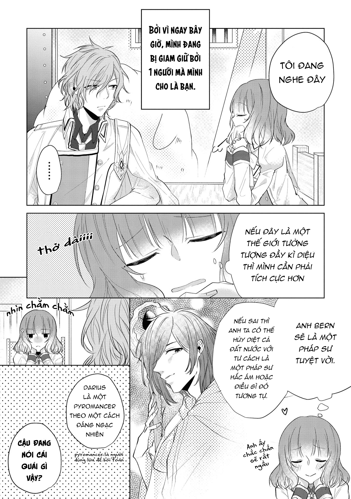 vị hôn phu là kẻ phản diện nên tôi hơi rén chapter 6 7