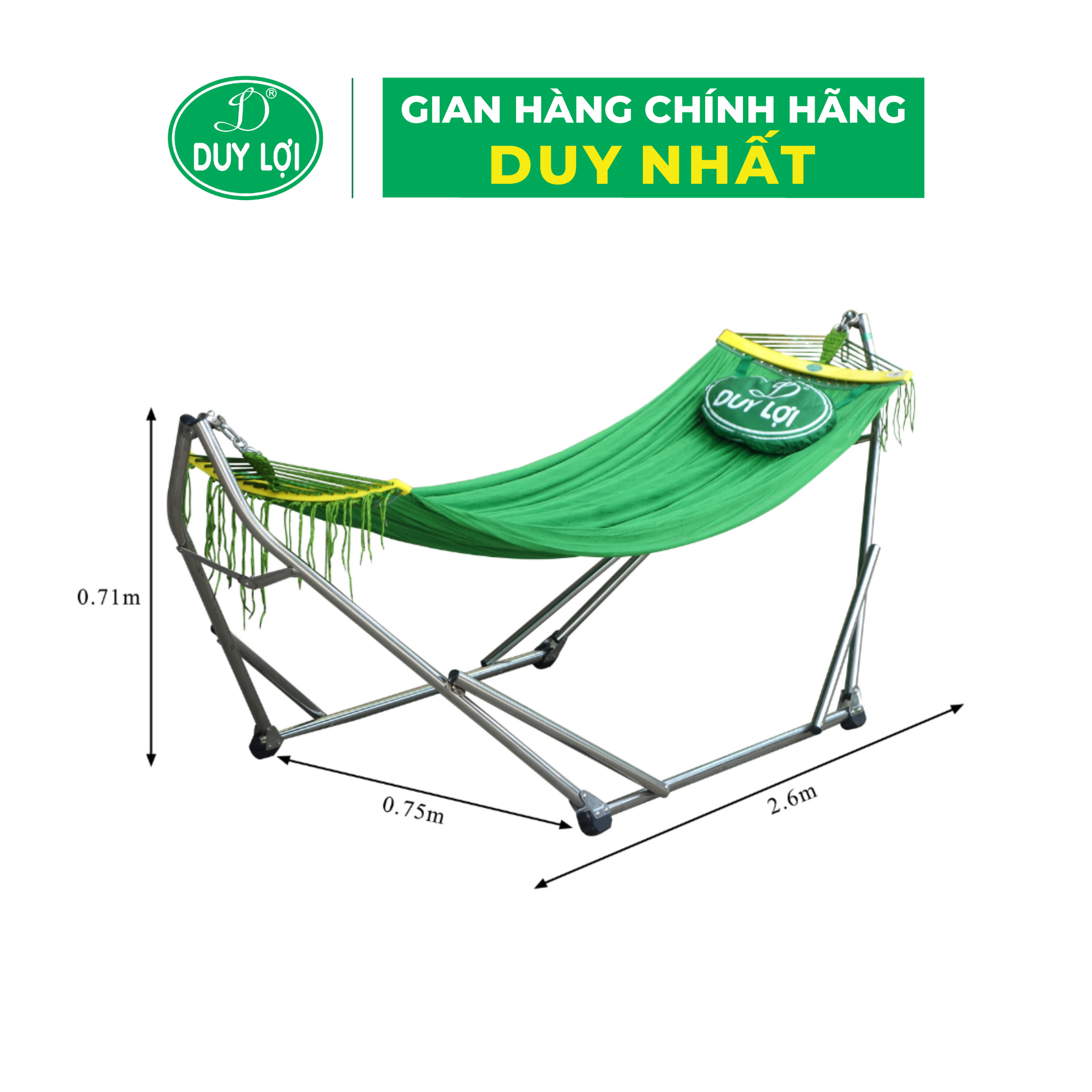 VÕNG XẾP DUY LỢI INOX - CỠ LỚN