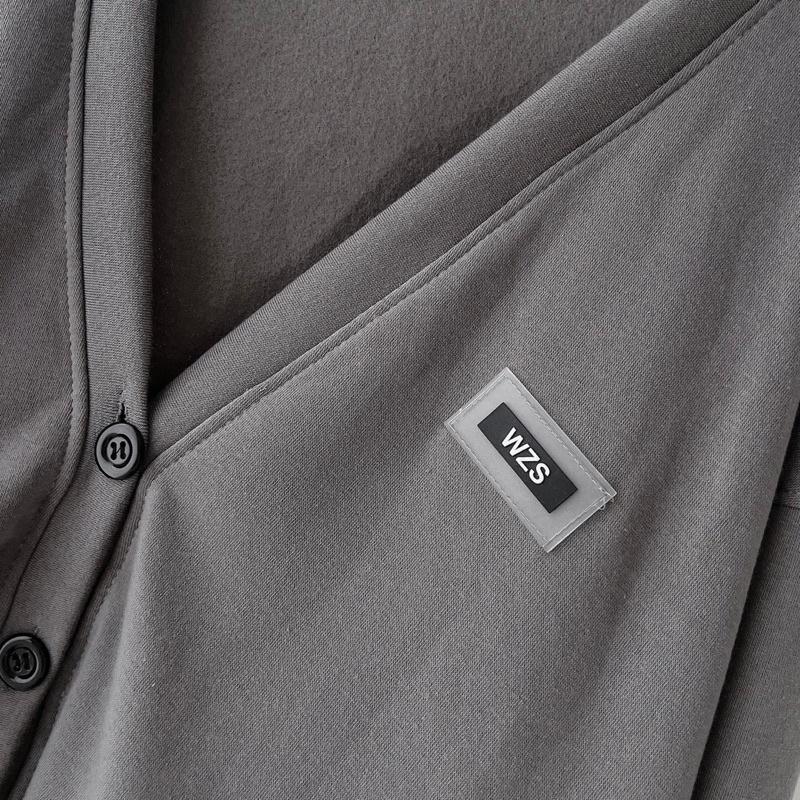 Áo Khoác Cardigan Basic Tag Nhựa WZS