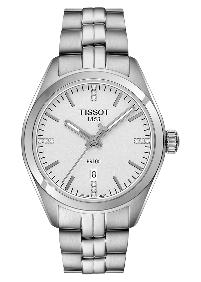 Đồng Hồ Nữ Dây Thép Không Gỉ Tissot T101.210.11.036.00 (33mm) - Trắng