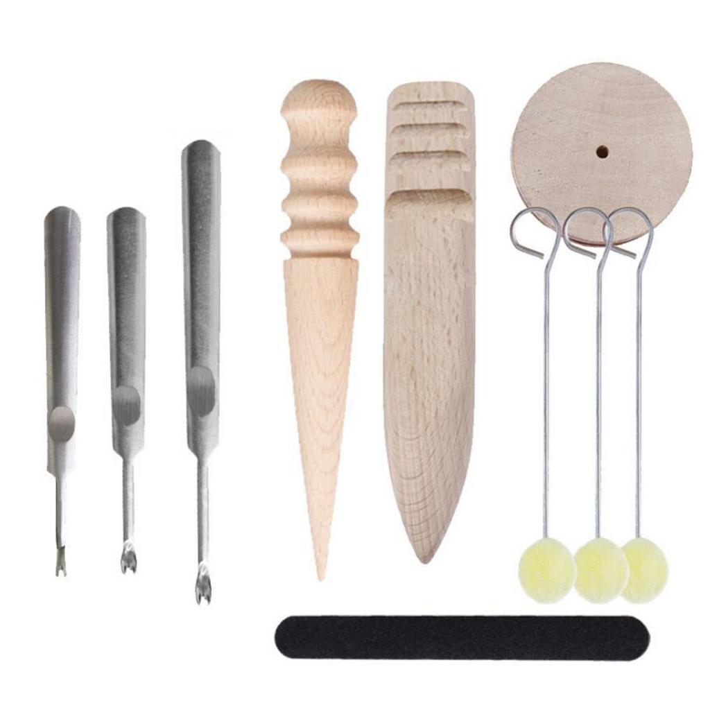 Leathercraft Tools Kit Stitching Trimming U+V Type Edge Beveler DIY Set