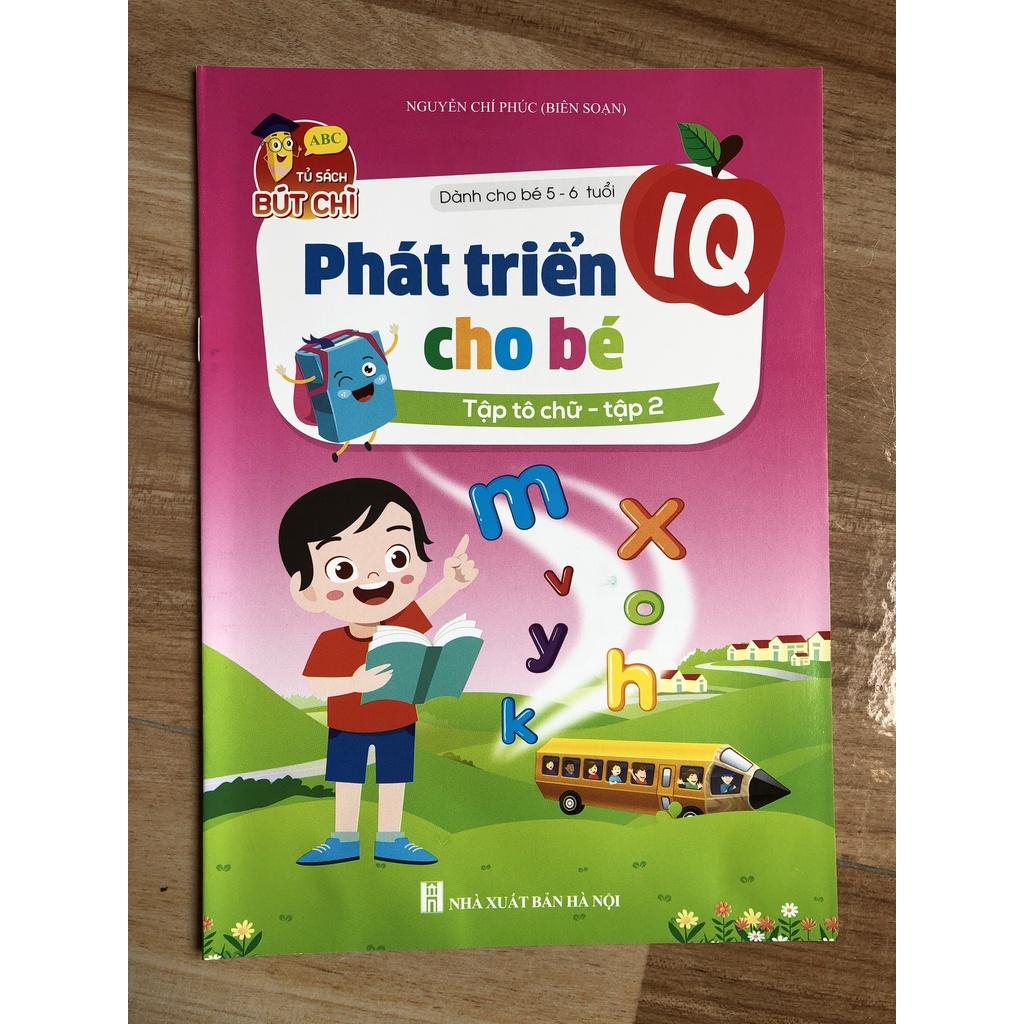 Sách - Phát Triển IQ Cho Bé 5 đến 6 tuổi (Combo 8 quyển) 5.0