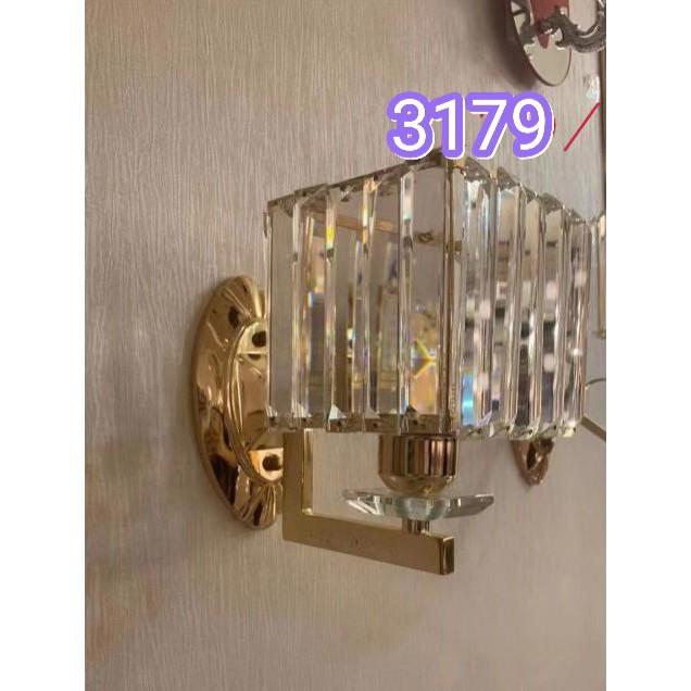 Đèn tường mạ vàng phong cách Bắc Âu, đẹp, trang trí cầu thang, phòng khách TG3179