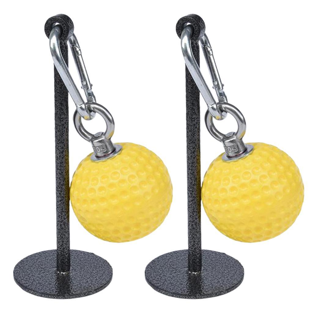 2x Fitness Heavy Arm Trainer Muscle Grip Ball Pull Up Power Balls