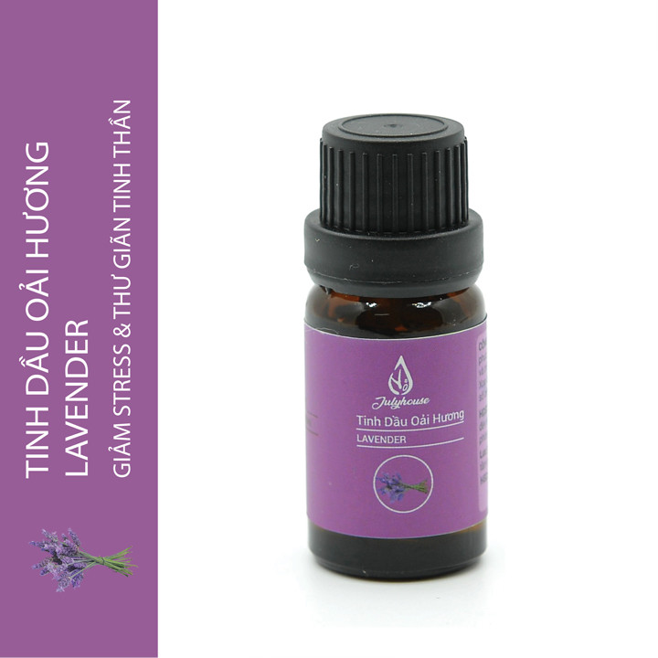 Combo Tinh dầu Oải Hương, Ngọc Lan Tây Julyhouse + Tặng Tinh dầu Sả Java 10ml.