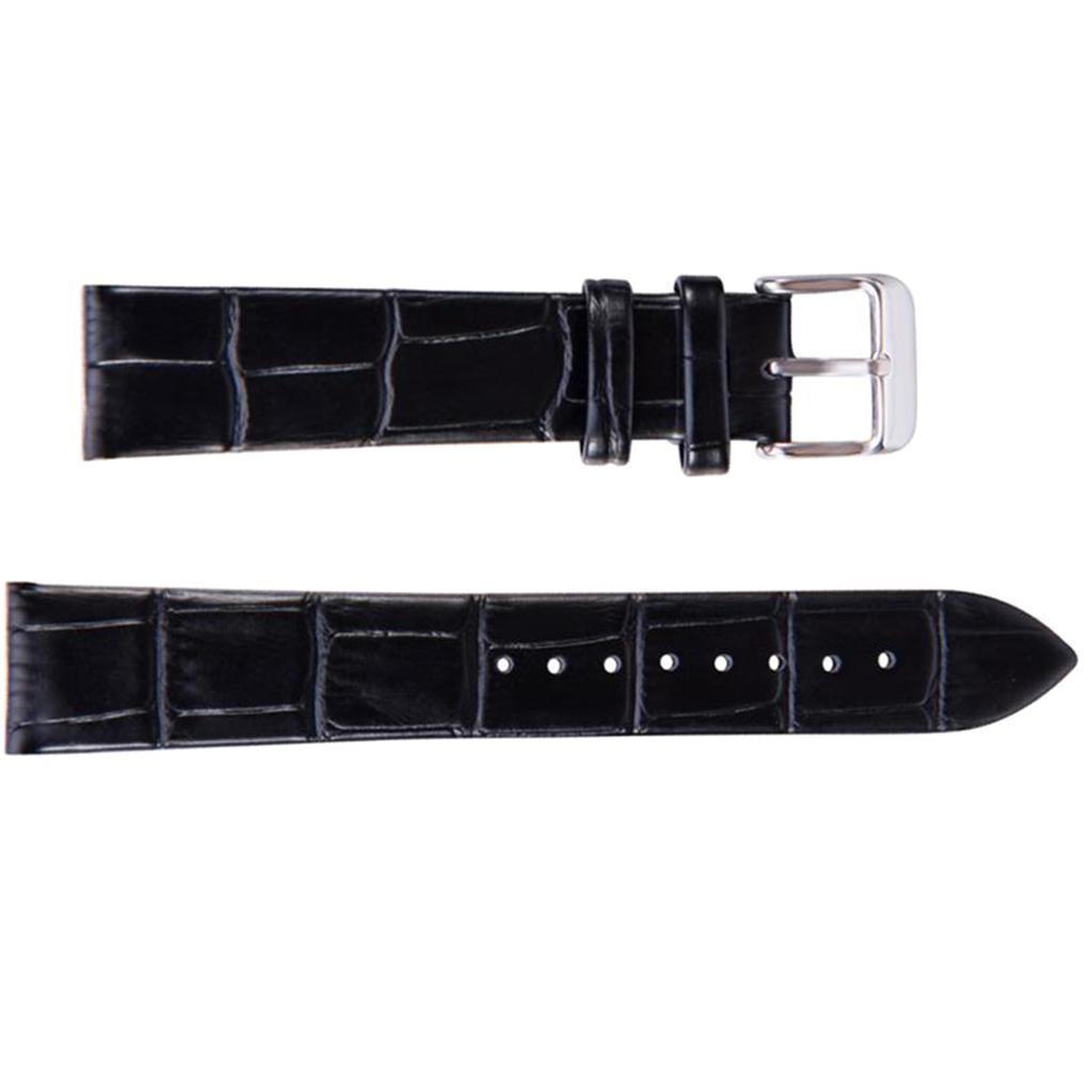 18mm Leather Replacement Watch Band Strap for Huawei B5 Smart Sport Bracelet Watch