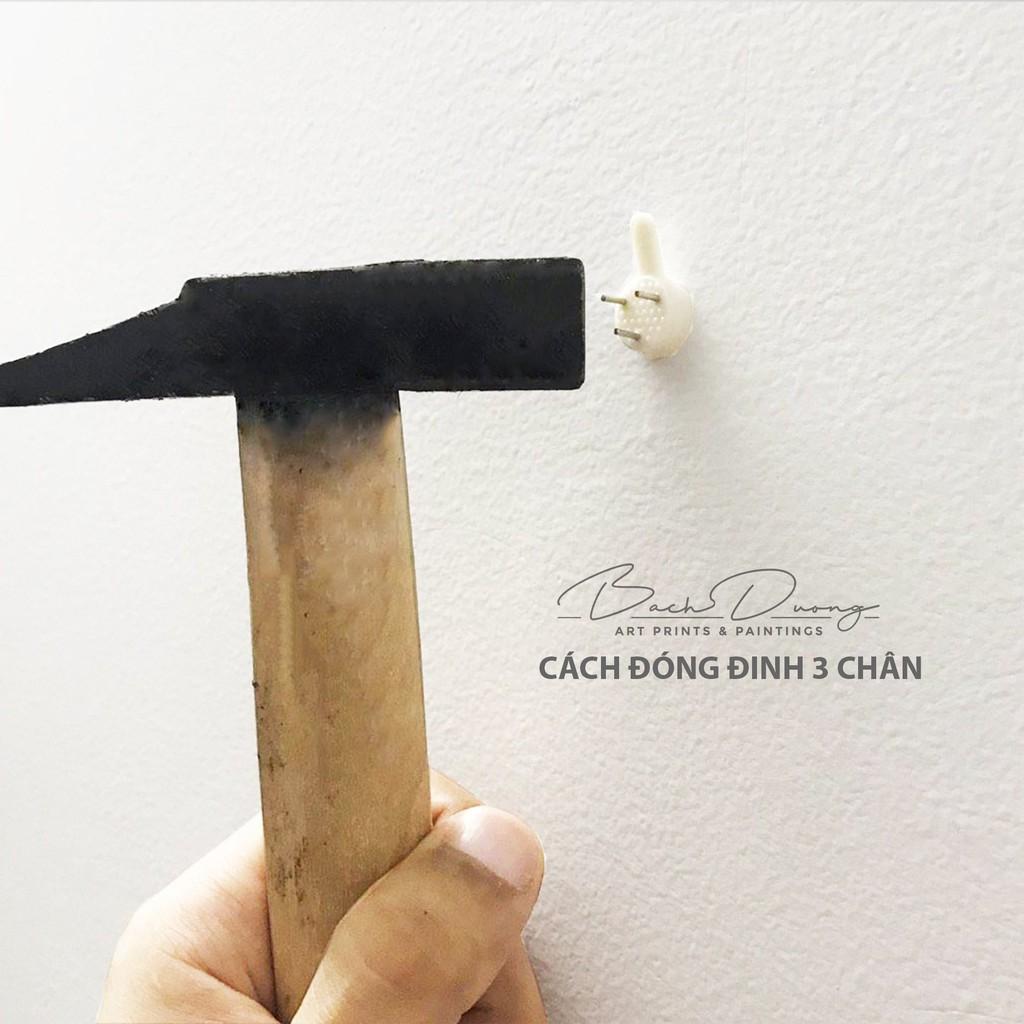 Tranh Canvas In Theo Yêu Cầu-Tặng Kèm Đinh Ba Chân-Bao Gồm Khung TRanh Nhiều Màu