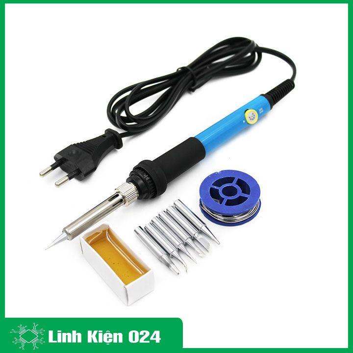 Combo mỏ hàn TQ936 gồm 5 mũi hàn + 1 thiếc + 1 nhựa thông