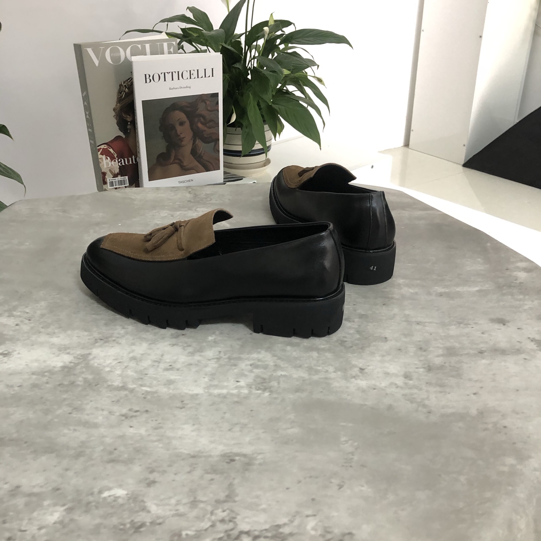 Giày lười nam da bò, Giày lười công sở nam, Giày tây nam, Giày lười nam tăng cao 6CM