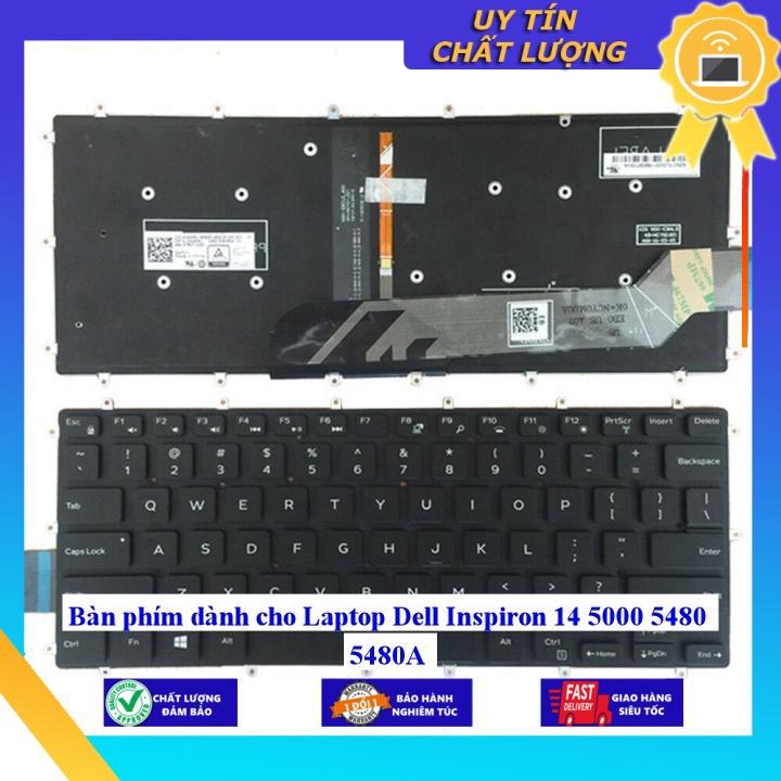 Bàn phím dùng cho Laptop Dell Inspiron 14 5000 5480 5480A - Hàng Nhập Khẩu New Seal