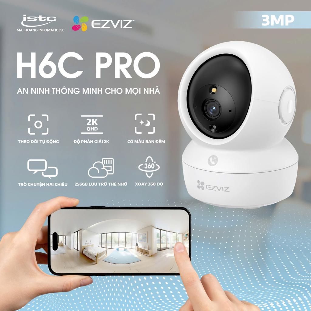 Camera IP Wifi Trong Nhà EZVIZ C6N 1080p (CS-C6N) - Hàng Chính Hãng