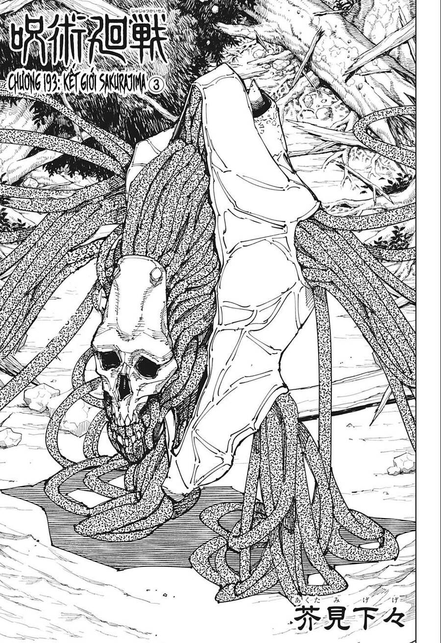 jujutsu kaisen - chú thuật hồi chiến chapter 193 3