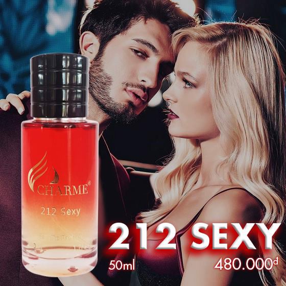 Nước Hoa Nam Charme 212 Sexy 50ml