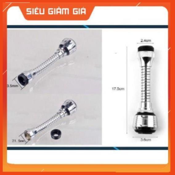 ĐẦU VÒI RỬA TĂNG ÁP ĐIỀU HƯỚNG 360 độ 206785