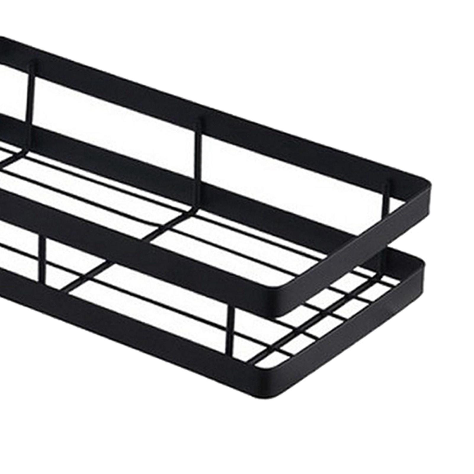 Heavy Duty Metal Shower Caddy Basket Shelf Kitchen Wall Rack Organizer 25cm