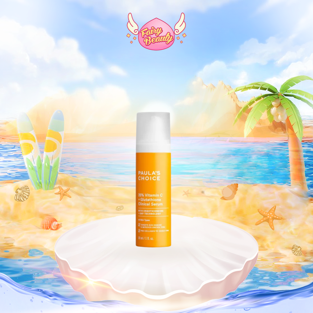 [PAULA'S CHOICE] Tinh Chất Làm Sáng Da Và Mờ Thâm Chuyên Sâu 25% Vitamin C + Glutathione Clinical Serum 30ml (Mã 1490)