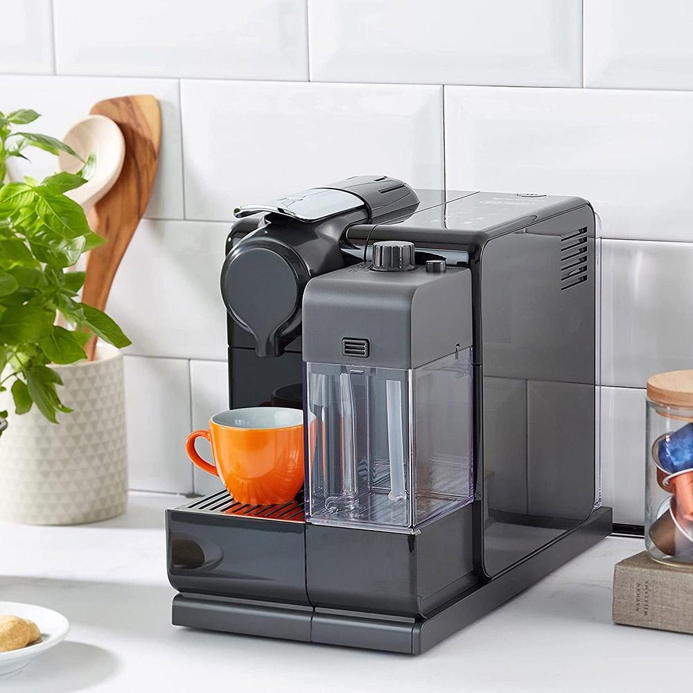 Máy Pha Cà Phê Viên Nén DeLonghi Nespresso Lattissima Touch EN 560, Máy Pha Cafe, Espresso, Cappuccino, 19 Bar, Nhập Đức - Đen