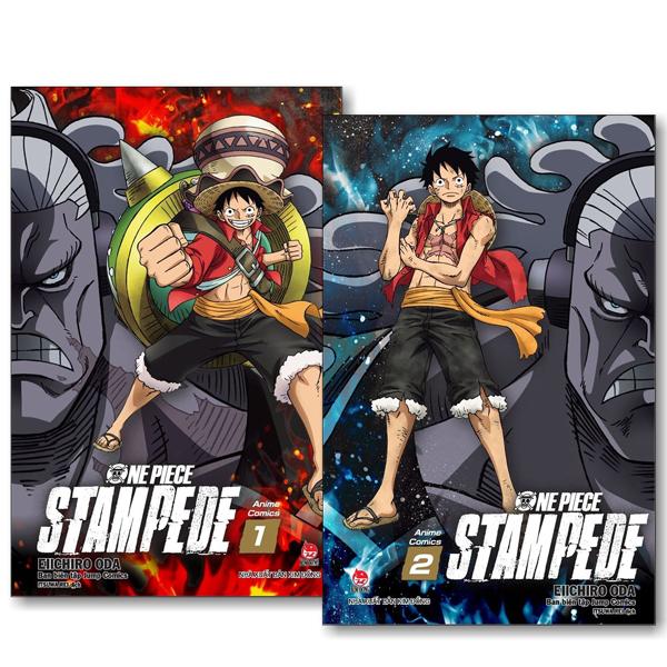 Combo Sách [Anime Comics] One Piece Stampede - Tập 1 + Tập 2 (Bộ 2 Tập)