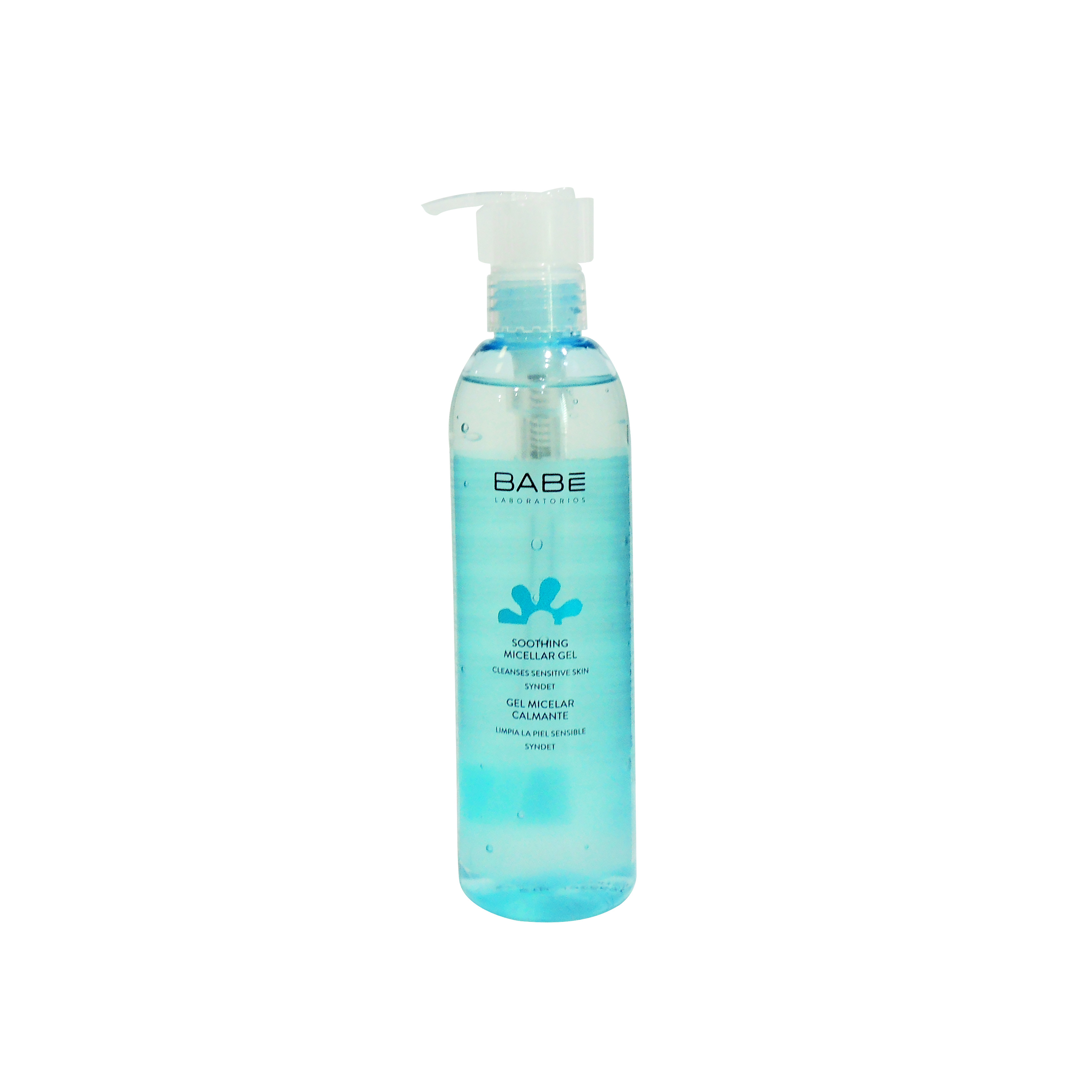 Gel Tẩy Trang Và Giữ Ẩm Da Mặt - Babe Soothing Micellar Gel 245ml - Sản xuất tại Châu Âu