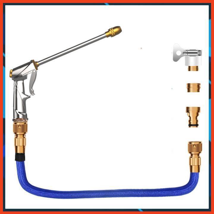 Bộ dây và vòi xịt tăng áp lực nước rửa xe tưới cây loại 7.5m 206733