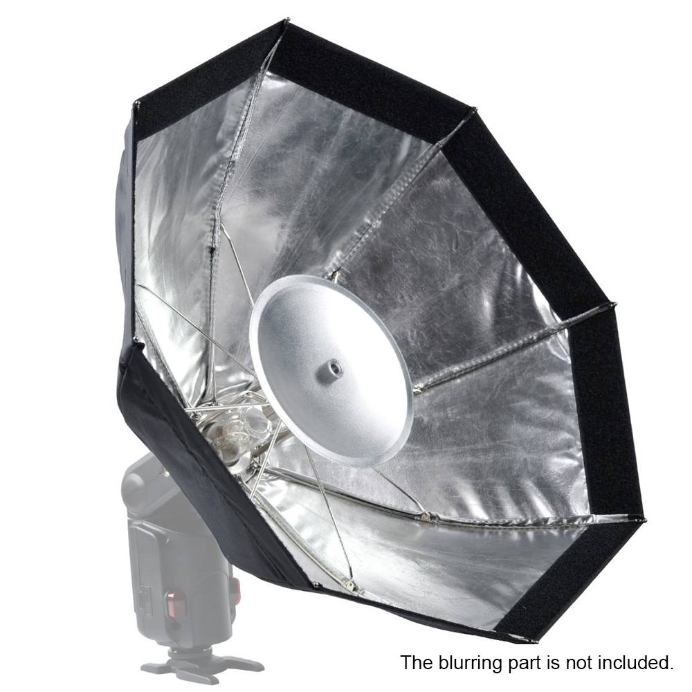 Godox S7 48cm Di động Chụp ảnh Hình bát giác có thể gập lại Softbox Umbrella Lighting Kit cho WITSTRO AD360 AD180 AD200 Series