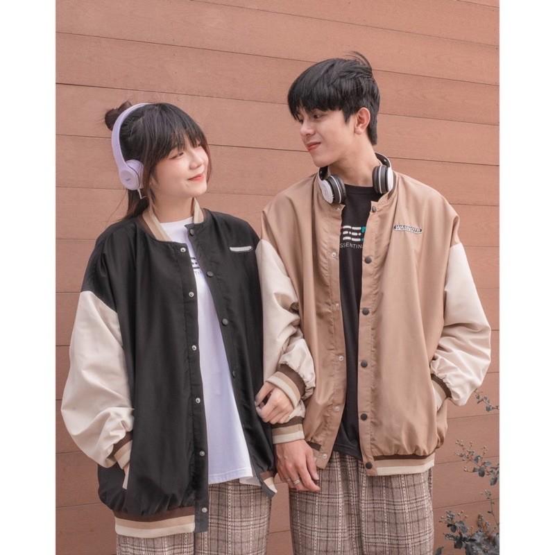 Áo Khoác Dù BOMBER WAS Form Rộng Tay Dài Ulzzang ️/Nam Nữ Unisex ️ Jaystoree