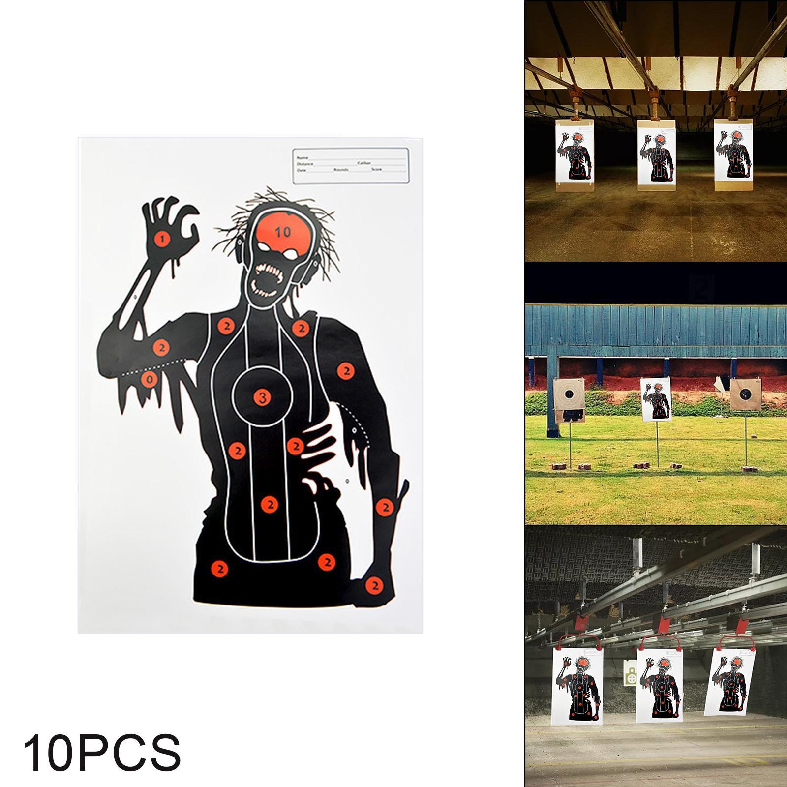 Paper Shooting Target Indoor and Outdoor Shooting Range for Shooting Practice Hunting
