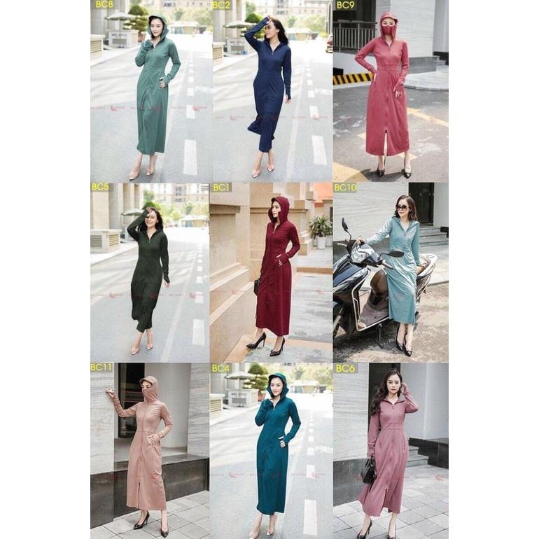 Áo chống nắng toàn thân 2 lớp thông hơi