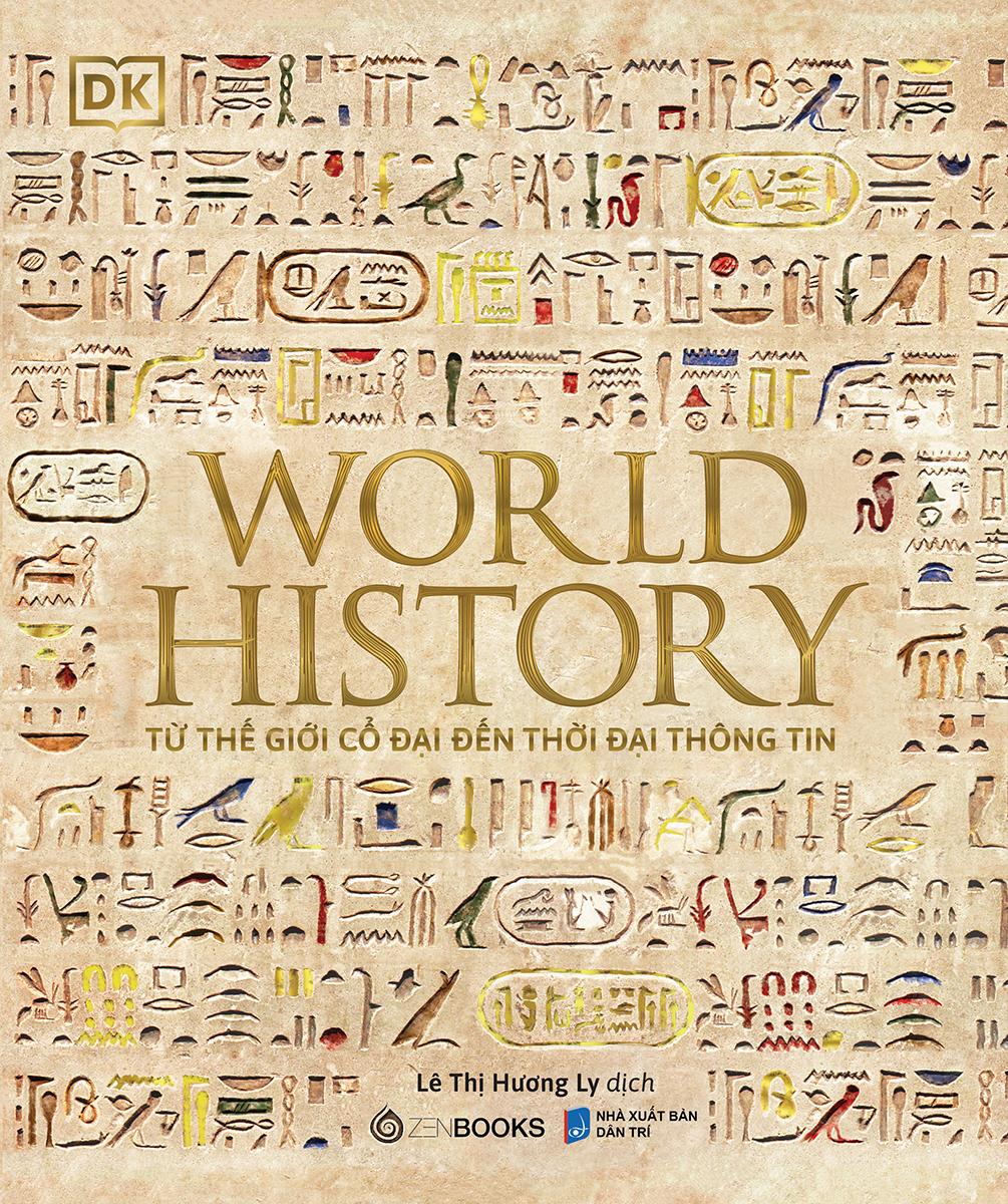 Combo Sách World History - Lịch Sử Thế Giới + World Religions - Tôn Giáo Thế Giới (Bộ 2 Cuốn)