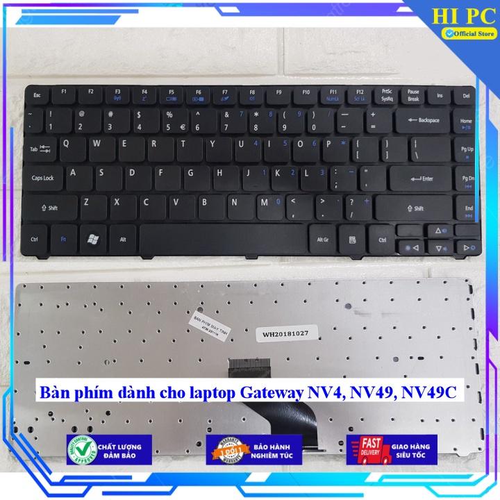 Bàn phím dành cho laptop Gateway NV4 NV49 NV49C - Hàng Nhập Khẩu