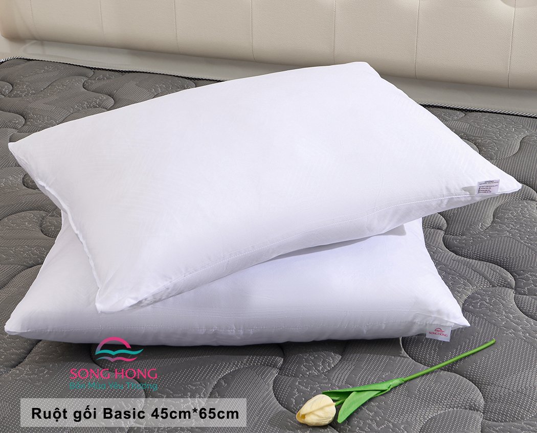 Ruột gối đơn basic Sông Hồng 45x65cm- Hàng chính hãng