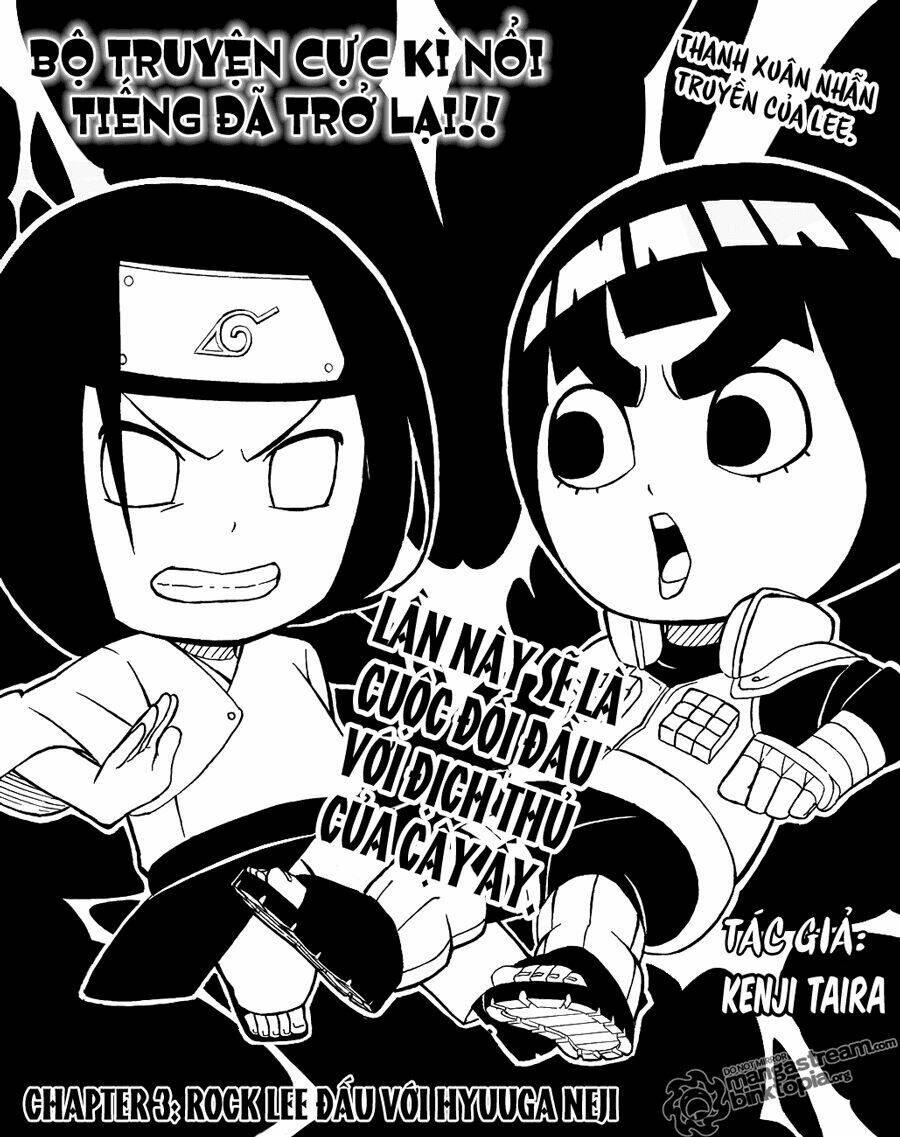 cửu vĩ hồ ly ngoại truyện rock lee chapter 3 1