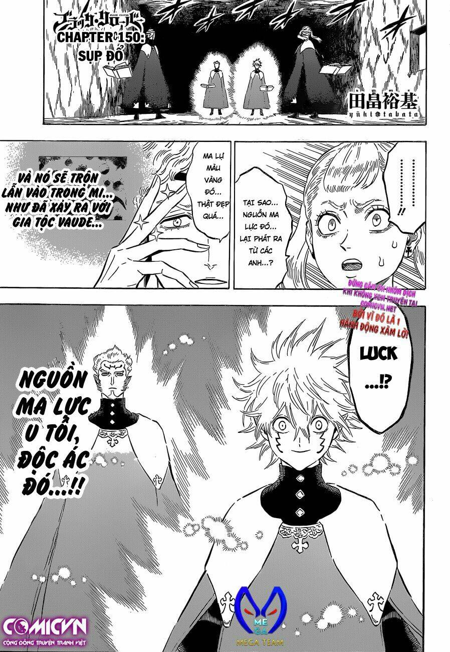 black clover - pháp sư không phép thuật chapter 150 1