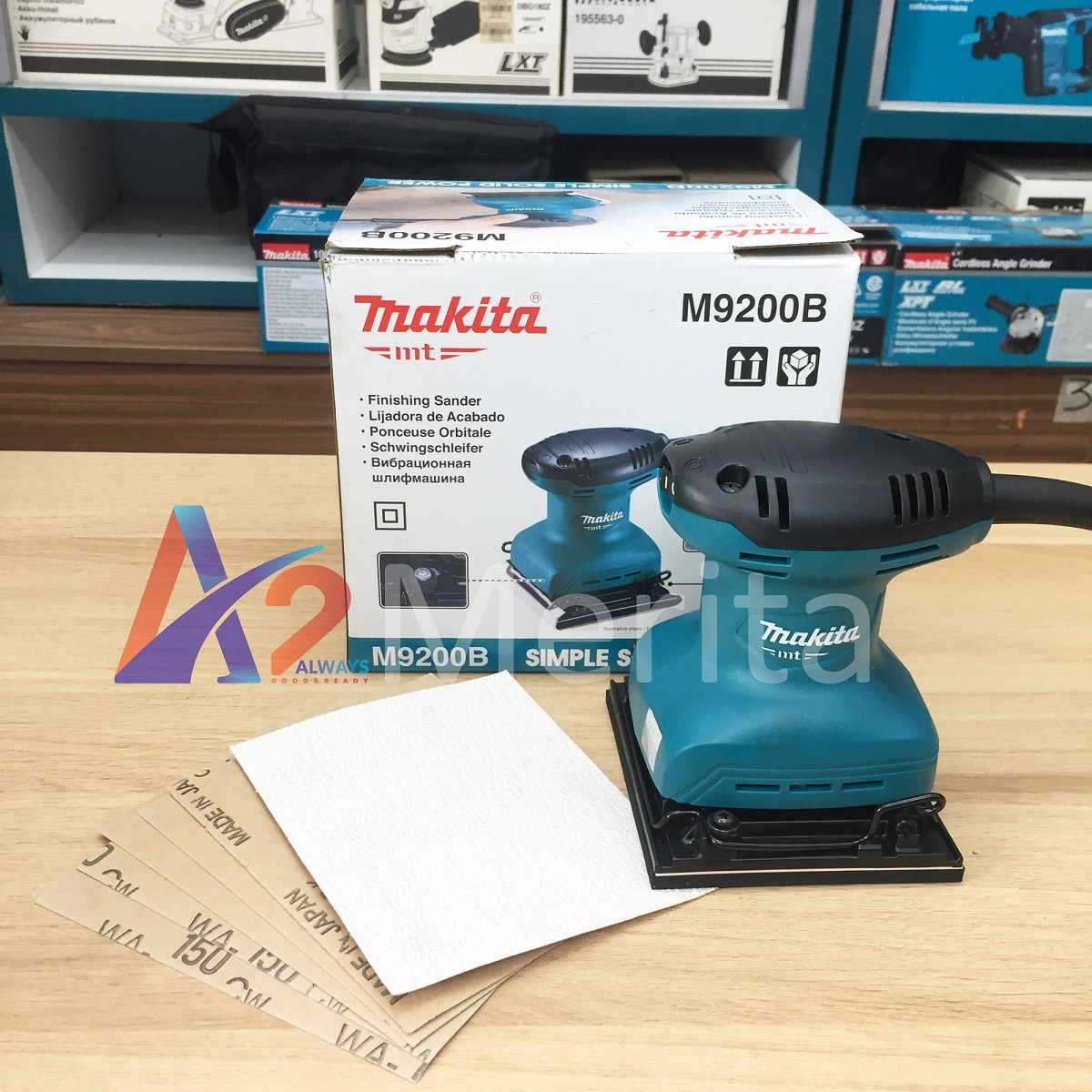 Máy chà nhám vuông 180W Makita MT