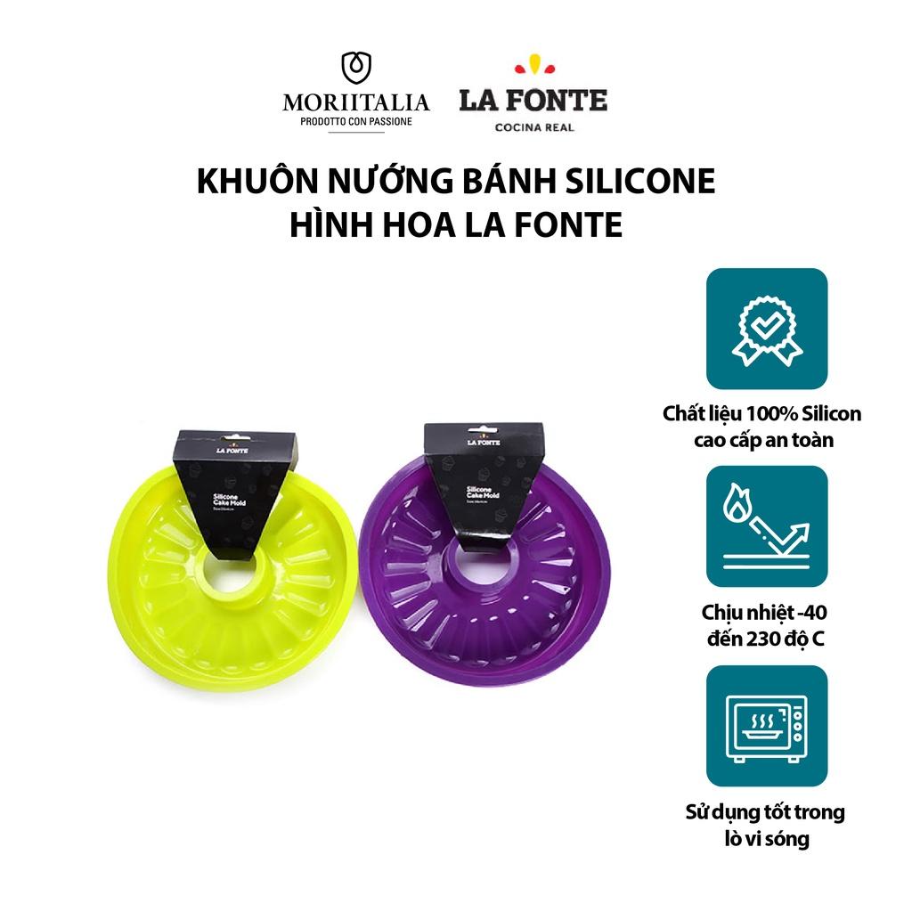 Khuôn nướng bánh La Fonte silicone hình hoa tiện lợi YY20923